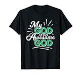 My Dod is an Awesome Dio Christian Fede Motivational Gift Maglietta