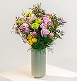 eFIORI Mazzo di Fiori Veri e Freschi - Bouquet Rusticanza Fiori misti Colorati, Freschi e Stagionali - Dedica Personalizzata e Consegna a Domicilio - Idea Regalo per lei - Ideale per Decorazioni