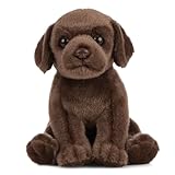 Living Nature AN432 Pets Chocolate Labrador Puppy Plush Toy