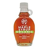 MapleFarm - Puro sciroppo d acero Canadese BIOLOGICO Grado A (Dark, Robust taste) - 189 ml (Confezione da 1) - Pure maple syrup - succo d acero BIO