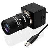 Svpro 4K HD Webcam con obiettivo varifocal 5-50mm, fotocamera USB con zoom ottico 10X con sensore Sony IMX415, fotocamera ad alta definizione 3840x2160@30fps per Windows Linux Andorid MAC OS