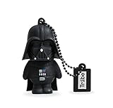 Chiavetta USB da 16GB Darth Vader Star Wars by TRIBE | Pendrive di Memoria USB Flash Drive 2.0 Memory Stick per Archiviazione Dati - Figurina 3D Idea Regalo Originale e Gadget da Collezione - Colore Nero