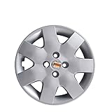 W-Parts 4 Borchie - Serie 4 COPRICERCHI Coppe Ruota 15" Compatibile con MICRA