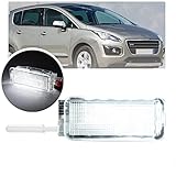 Nslumo Interni LED Vano Portaoggetti Luce Vano Piedi Per Citroen C2 C3 C5 C6 Peugeot 1007 406 206 207 3008 Ha Condotto La Lampada Del Tronco Dei Bagagli