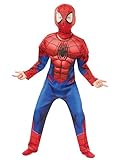 Rubie s 640841M Costume Spider-Man Spider-Man, bambino, blu-rosso, M (110-116 cm)