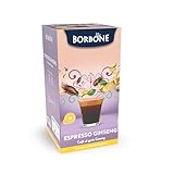 18 Cialde Caffe  al Ginseng Borbone Filtro in Carta 44 mm