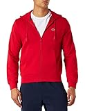 Lacoste Sh9626 Felpe, Rosso, XXXXL Uomo