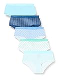 DIM Les Pockets Coton Colorés x5, Costume da bagno, Donna, Lot Faience, 40-42