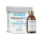 Gomma Siliconica Liquida Bicomponente R15, ideale per Stampi in Silicone morbidi, Indurimento Rapido, stampi fai da te, Ideale per Realizzare Stampi per resina,cera,gesso e cemento (500 gr)