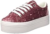 Jeffrey Campbell JCPZOMGVELVET, Scarpe Sportive con Piattaforma Donna, Rosa (Velvet Mauve/White/Sole), 40 EU