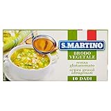 S.MARTINO - Brodo Vegetale 10 Cubi 110G - 110 Gr