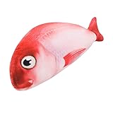 Peluche 20cm Simulazione Crucian Carp Grass Pesce Erba Carpa Pesce Salto Peluche Giocattolo Carino Cartoon Gatto Peluche Cuscino Regalo