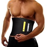 CAMBIVO Fascia Addominale Dimagrante, Fascia Lombare per Uomo Donna, Regolabile Fascia Lombare Supporto Schiena, Waist Trainer, Cintura Lombare per Pancia Piatta, Corsa, Palestra, Ciclismo