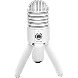 SAMSON Meteor Mic USB Microfono da studio (bianco)