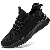 Oltyutc Scarpe Donna Running Sneakers Comode Tennis Schecter Fitness Palestra Scarpe Nero EU 37