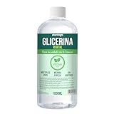 PLANTAWA Glicerina Vegetale Liquida 1L | Glicerina per la Produzione di Saponi ad Alta Purezza, Idratante | Glicerina Liquida Naturale per Capelli e Pelle. Glicerina per Saponi e Creme