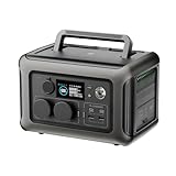 Centrale Elettrica Portatile ALLPOWERS R600, 299Wh 600W Generatore Solare, Batteria LiFePO4 Power Station Portatile, 1200W Picco Uscita CA, 0-100% in 1 Ora, UPS, Generatore di Corrente per Campeggio