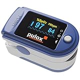 PULOX Pulsossimetro PO-200 saturimetro con Display a OLED e Accessori