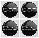 HEYCE 4 x 60 mm Logo coprimozzo coprimozzo Badge Logo Adesivi Adatto per R-enault Logan Clio Scenic Laguna Megane Duster, coprimozzo 3D coprimozzo Auto Logo Adesivi