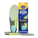 Scholl Solette Scarpe da Donna Extra Supporto, Progettate per Donne Alte, Robuste o con la Pianta Larga, Sostengono l Arco Plantare e Ridistribuiscono la Pressione, Ritagliabili, Taglia 38-43,5