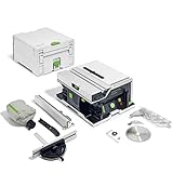 Festool Sega circolare da banco a batteria CSC SYS 50 EBI-Basic