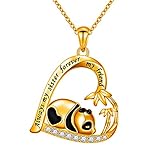 Yienate Argento Cristallo Panda Collana Girocollo Vintage Cuore Panda E Bambù Ciondolo Carino Animale Collana Fascino Gioielli Sempre Mia Sorella Per Sempre Mia Amica Regali Di Compleanno Per Donne