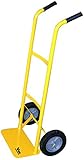 Vigor 59703-15 Carrello Portacasse, Modello Base, Ruote Piene, Giallo