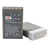 DSTE 2x BLS-5 Ricaricabile Li-ion Batteria Compatibile per Olympus OM-D E-M10 PEN E-PL2 E-PL5 E-PL6 E-PM2 Stylus 1 Macchina Fotografica come PS-BLS5