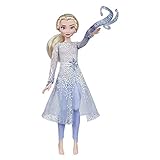 Hasbro Disney Frozen 2 - Elsa Potere di Ghiaccio, Fashion Doll con Luci e Suoni, Ispirata al Film Disney Frozen 2