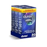 Durex Preservativi Lunga Durata Azione Ritardante, 3 Profilattici Lubrificati (3 Confezioni da 10pz)