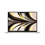 2022 Apple PC Portatile MacBook Air con chip M2: display Liquid Retina 13,6", 8GB di RAM, 256GB di archiviazione​​​​​​​ SSD storage, tastiera retroilluminata; color​​​​​​​ Galassia