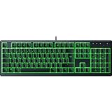 Razer Ornata V3 X - Tastiera a membrana piatta con cromo RGB (switch a membrana silenziosa, poggiapolsi ergonomico, rivestimento anti-UV), layout QWERTZ DE, colore: Nero