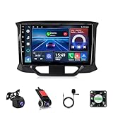 Android 12 9 Pollici Touchscreen Stereo Auto Bluetooth Auto Radio Stereo Per Lada X-RAY 2015-2019 Con Bluetooth FM Radio Comando Del Volante WiFi Bluetooth AHD Retrocamera(T2 2+32G)