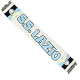 BrolloGroup Sciarpa Stadio Lazio in Jacquard Bianco Celeste PS 33044