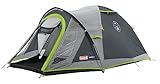 Coleman 169860 Tenda Darwin 3 Plus da Campeggio ed Escursionismo, Impermeabile, Telo di Protezione Cucito, Montaggio Rapido, Grigio, Taglia Unica