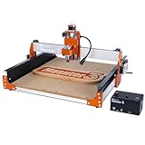 FoxAlien CNC fresatrice Masuter 3 con ruote in acciaio, macchina per incisione a 3 assi 15,75" x 15,75" x 3,74" area di lavoro per legno acrilico MDF nylon taglio intaglio