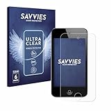 savvies (6 Pezzi Pellicola Protettiva per Apple iPod Touch (4a Gen.) Protezione Schermo Trasparente