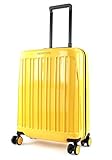 PIQUADRO trolley cabina rigido ultra slim a quattro ruote Seeker Pop BV5027SK70/G giallo novità 2020