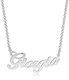 Collana Unisex Nome in Argento 925% Anallergico Made in Italy (Giorgia)