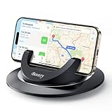 Beeasy Porta Cellulare Auto [Silicone Antiscivolo] 360 Gradi di Rotazione Supporto Telefono Auto Cruscotto, Portatelefono da Automobile Universale per Smartphone iPhone Samsung Xiaomi