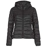 Only Short Quilted Jacket Giacca, Nero (Black), M Donna