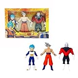 Bizak Monster Flex Dragon Ball - Confezione da 3 figure figure Set 3, bambola super estensibile ed elastico, 12 da collezione, per adulti fan collezionisti e bambini dai 4 anni (64390231-3)