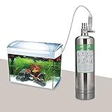 Sistema di generatore di CO2 Carbonio, 1L/2L Reattore di anidride carbonica Acquario Fai da Te Sistema di generatore di cilindri di CO2 Kit di reattore ad anidride carbonica for Piante