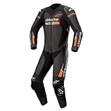 Alpinestars GP Force Chaser Abito monopezza in pelle moto (Black/Red,54)