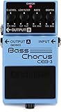 BOSS CEB-3 Pedale Chorus per il Basso, pedale chorus compatto con crossover interno