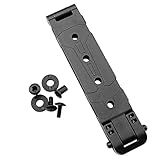 generic Piccola clip di trasporto Molle, nylon, per attacco cinghia sistema Molle, coltelli fai da te guaina Kydex, nero, UTILITY_HOLSTER_POUCH