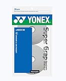 Yonex Super GRAP - Overgrip per Racchette, Confezione da 30, Bianco