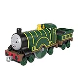 Il Trenino Thomas - Emily Locomotiva, trenino in metallo die-cast a spinta, personaggio della serie, giocattolo per bambini, 3+ anni, HHN53