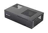 SilverStone SST-ML05B - Cabinet Milo per Slim HTPC formato Mini-ITX , Silent, nero