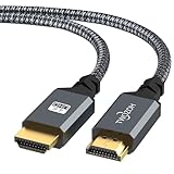 Twozoh Cavo HDMI 2M, Nylon Intrecciato Cavi HDMI Supporta 4K 60Hz HDR 2.0/1.4a, Video UHD 2160p, 1080p, 3D, compatibile PS5, PS3, PS4, PC, proiettore, 4K UHD TV/HDTV, Xbox